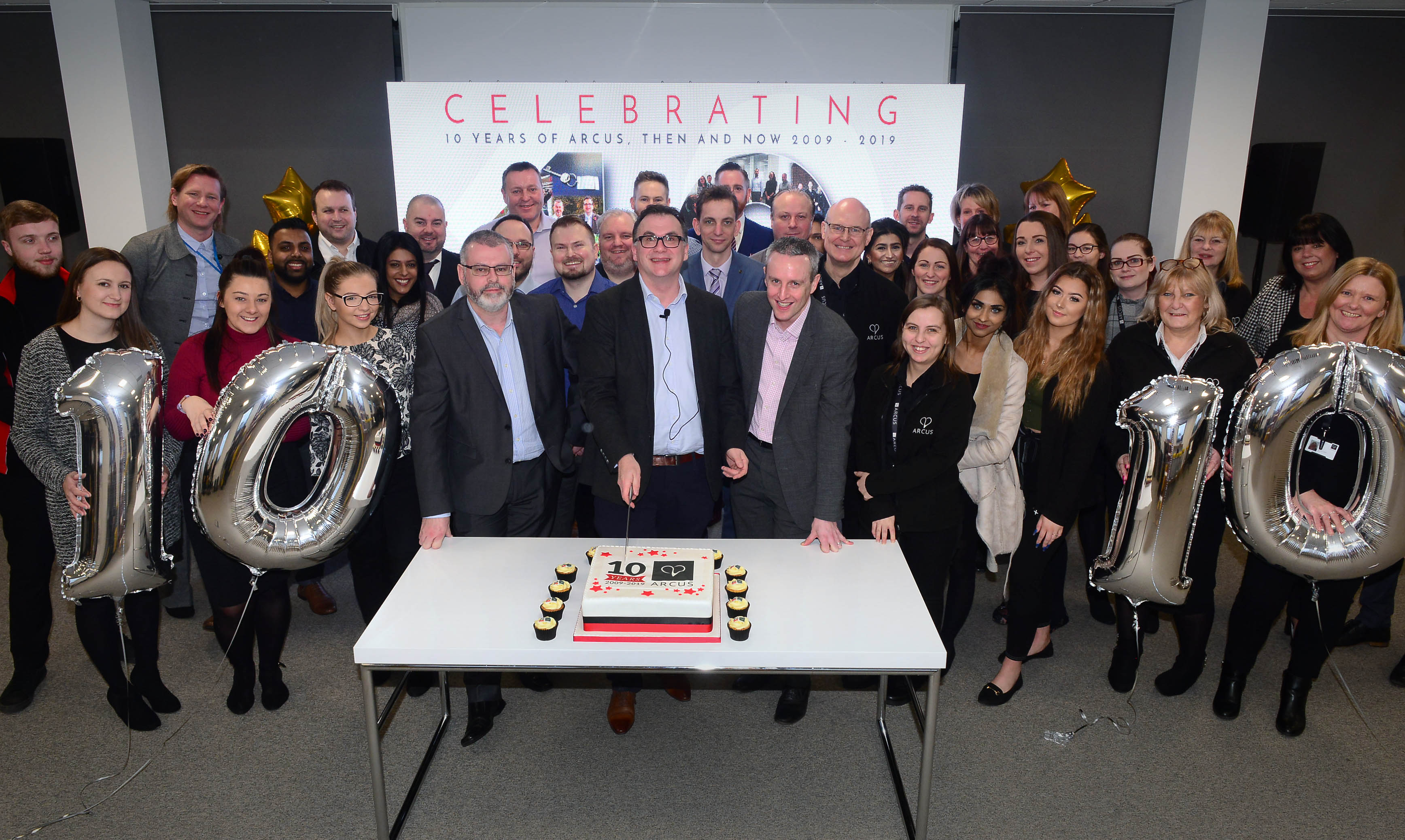 Arcus celebrates 10 years of delivering a winning service
