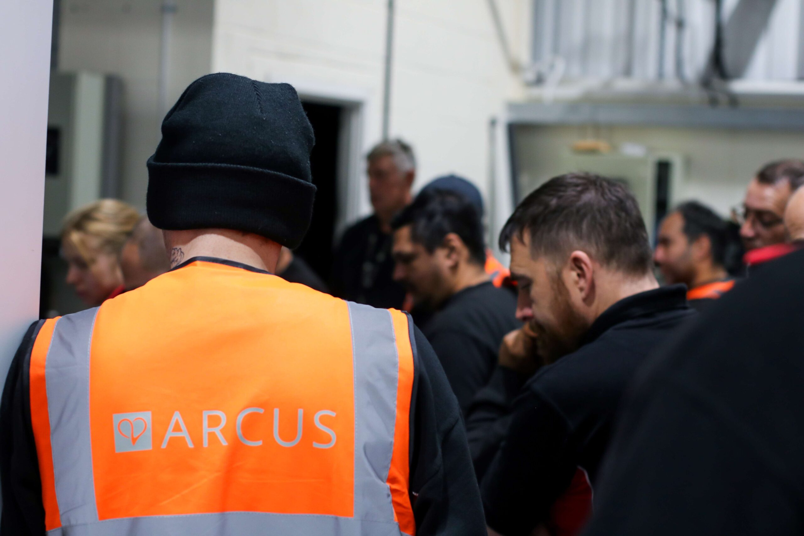 Engineers in training at Arcus FM National Training Centre